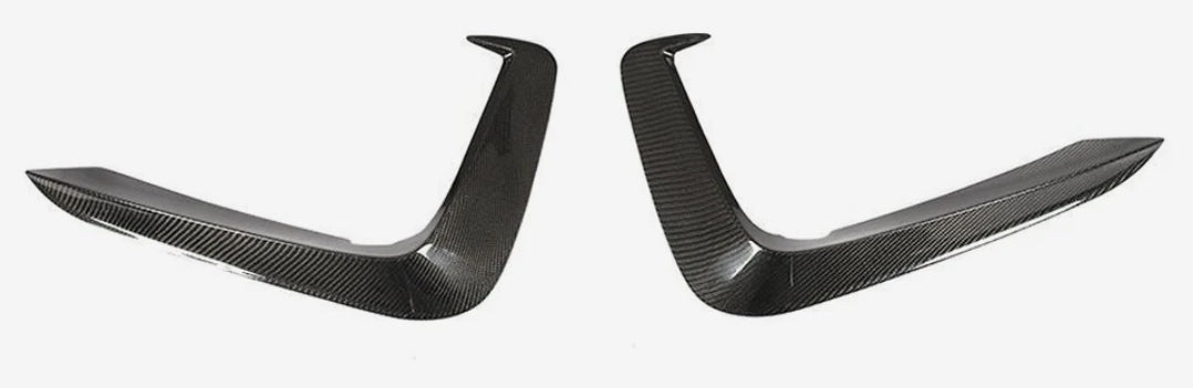 Carbon Fiber Front Fog Lamp Cover Trim Fit passend für Audi A5 Sline S5