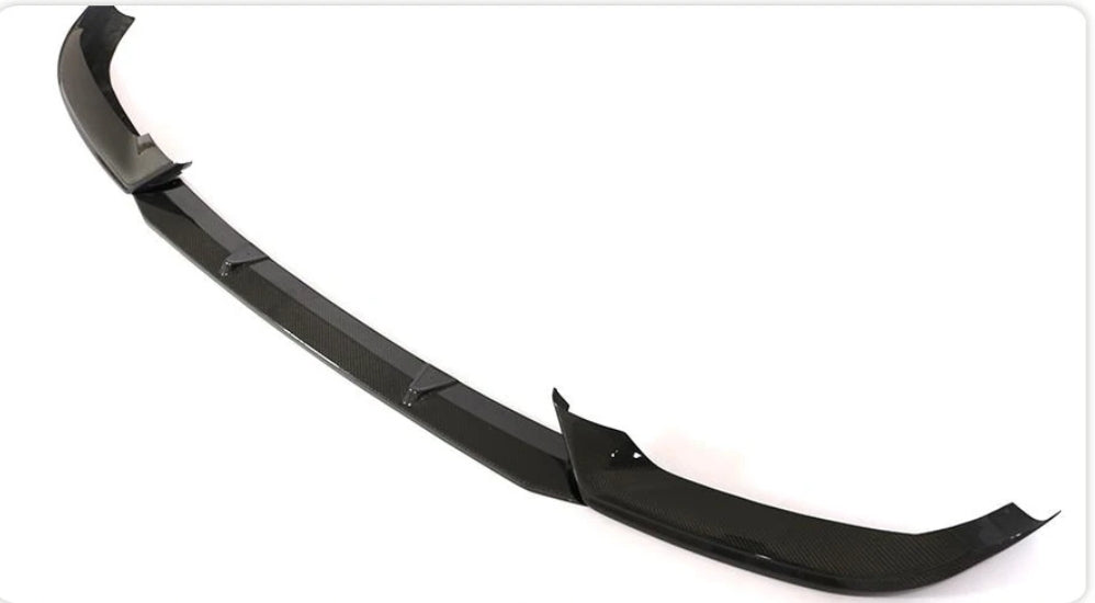 Carbon Fiber Car Front Bumper Lip Spoiler Splitters passend für Audi A5 Sline S5 B9