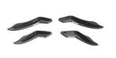 Carbon Fiber Car Front Body Canards Fins passend für Audi A5 S5 Slins RS5 B9