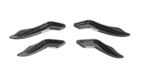Carbon Fiber Car Front Body Canards Fins passend für Audi A5 S5 Slins RS5 B9