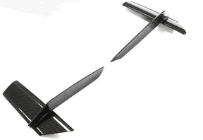 Carbon Fiber Front Splitters Canards passend für Audi RS7 Sportback Hatchback 4-Door