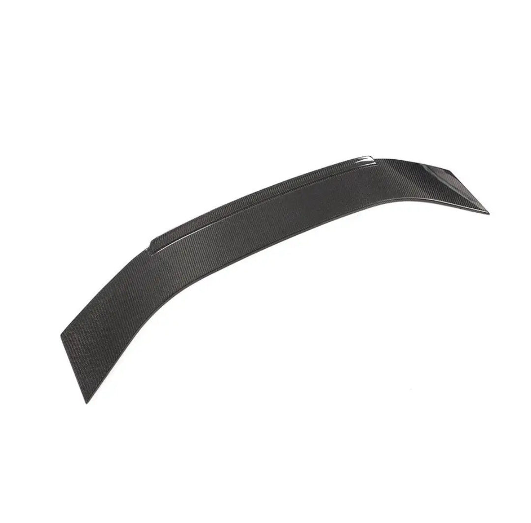 Carbon Fiber Rear Trunk Boot Lip Wing passend für Audi A7 S7 Sline RS7 Sedan