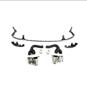 Carbon Fiber Car Rear Bumper Diffuser passend für Audi Q8