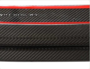 Carbon Fiber Car Front Bumper Spoiler Guard passend für Audi A4 S4 A4 Sline B9.5