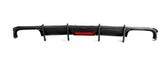 Carbon Fiber Car Rear Bumper Guard passend für Audi A4 B9 Sline S4 A4 Sedan 4-Door
