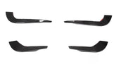 Carbon Fiber Front Bumper Winglets passend für Audi A4 Sline S4 B9