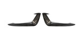Carbon Fiber Front Fog Lamp Fin Splitters passend für Audi A4 B9 Sline S4