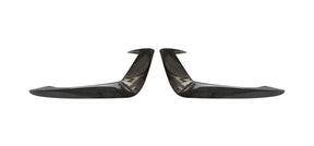 Carbon Fiber Front Fog Lamp Fin Splitters passend für Audi A4 B9 Sline S4
