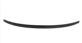 Carbon Fiber Rear Trunk Spoiler Boot Lip Wing passend für Audi A4 B9 Sline S4 Sedan
