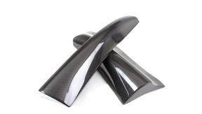 Carbon Fiber Car Rear Bumper Splitters Cupwing Winglets passend für Audi A4 B9 Sedan