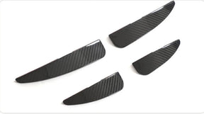 Carbon Fiber Front Bumper Splitters Air Vents passend für Audi R8 Performance Coupe