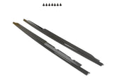 Carbon Fiber Car Side Skirts passend für Audi R8 V10 GT Performance Coupe
