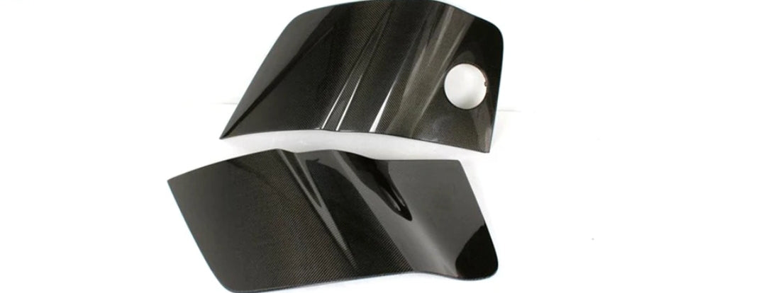 Carbon Fiber Car Side Door Fenders Blade Panels passend für Audi R8 V8 V10 2-Door