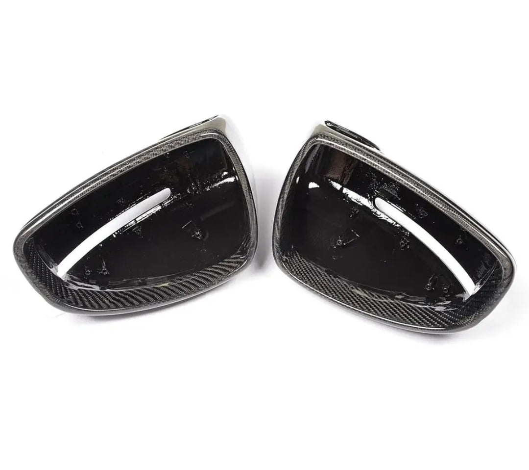 Carbon Fiber Car Mirror Covers passend für Audi TT TTS 8J