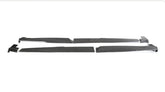 Carbon Fiber Car Side Bumper Skirts passend für Audi RSQ8