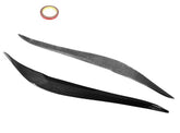 Carbon Fiber Car Headlight Eyebrows passend für BMW F87 M2 F22 F23 220i 228i M235i M240i M Sport Coupe