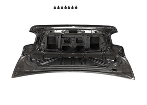 Carbon Fiber Car Rear Bumper Trunk Spoiler Gate Cover passend für BMW F22 F87 M2 M2C Coupe