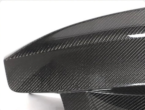 Carbon Fiber Car Rear Bumper Trunk Spoiler Gate Cover passend für BMW F22 F87 M2 M2C Coupe