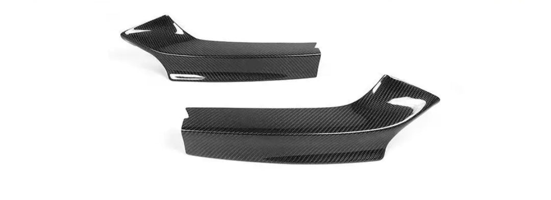 Carbon Fiber Car Front Bumper Winglets passend für BMW F23 F22 M Sport M235i M240i Coupe Convertible