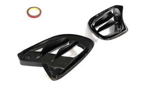Carbon Fiber Car Front Fins Air Vent Cover passend für Mercedes-Benz GLE Class W167 C167 GLE450 GLE53 GLE63