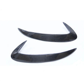 Carbon Fiber Car Rear Bumper Side Scoop Canards passend für Mercedes-Benz GLE Class C167 Coupe GLE450 GLE53 GLE63 AMG