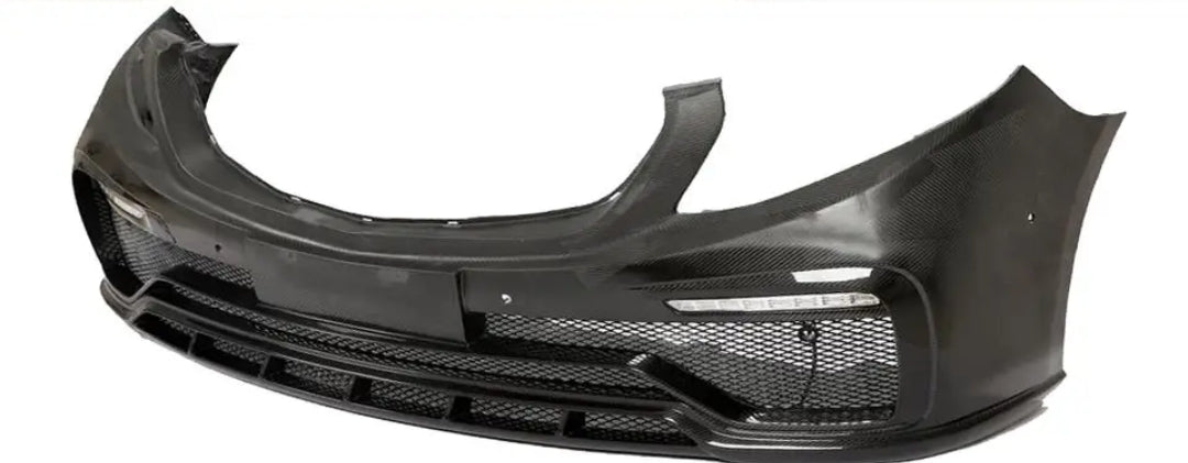Carbon Fiber Car Front Bumper Rear Bumper Engine Hood Bonnet Cover passend für Mercedes-Benz V Class W447 V200 V220 V250