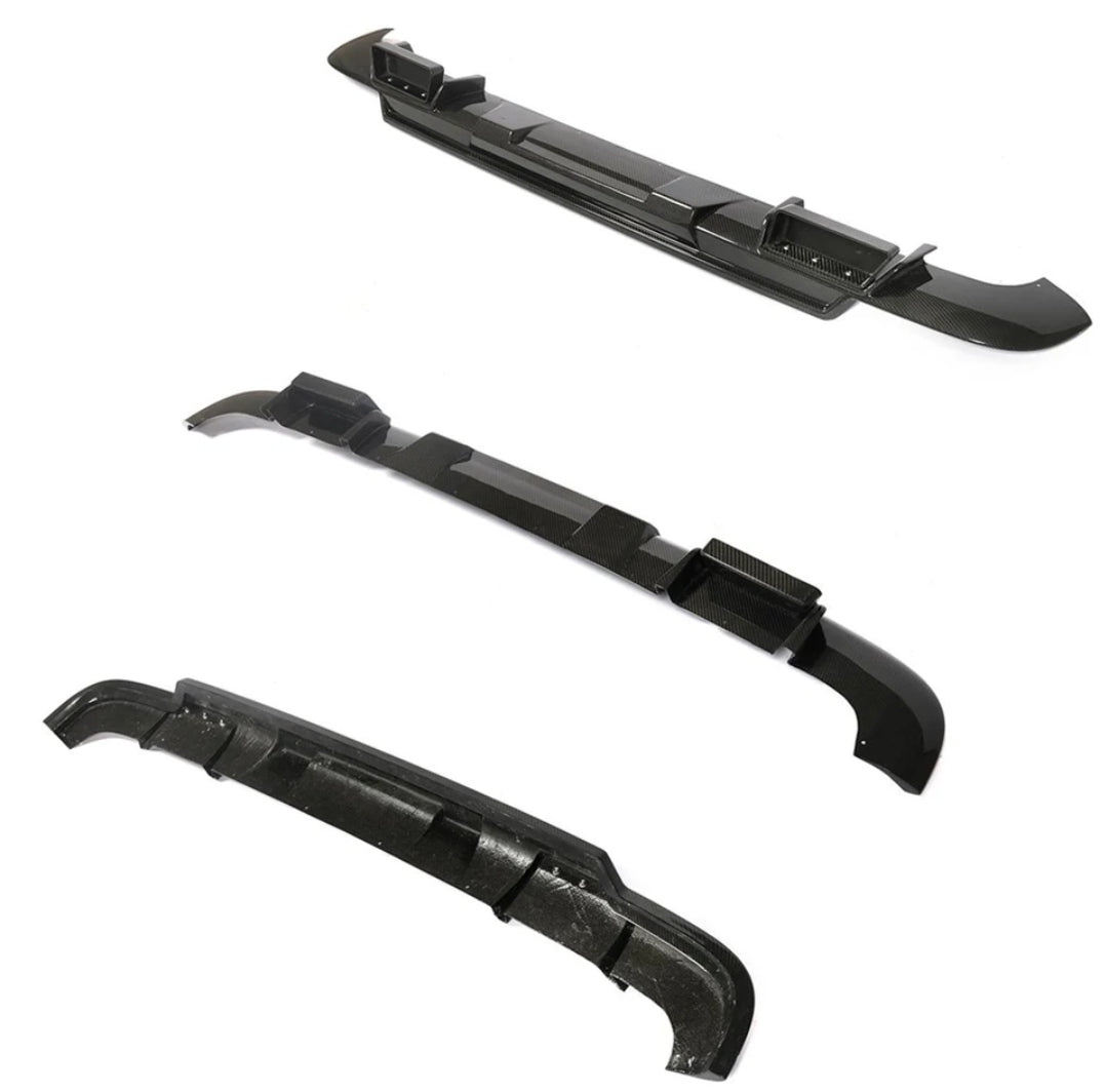 Carbon Fiber Car Rear Bumper Spoiler passend für Mercedes-Benz V Class V200D V250D W447
