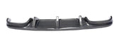 Carbon Fiber Car Rear Bumper Diffuser Lip Spoiler passend für Mercedes-Benz W204 C300 C63 AMG Sedan