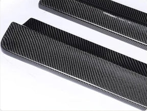 Carbon Fiber Car Side Skirts passend für Mercedes-Benz C-Class W204 C63 AMG 4-Door