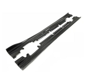 Carbon Fiber Side Skirt passend für Mercedes-Benz W176 A Class Sport A45 AMG A180 A200 A45 W177 CLA Class CLA200 CLA220 CLA45