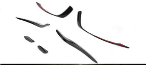 Carbon Fiber Car Front Bumper Canards passend für Mercedes-Benz W176 A250 A45 AMG