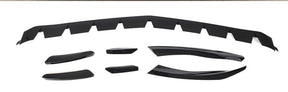 Carbon Fiber Car Front Bumper Lip Vents Canards passend für Mercedes-Benz A Class W177 A180 A200 A35 A45 AMG Sport