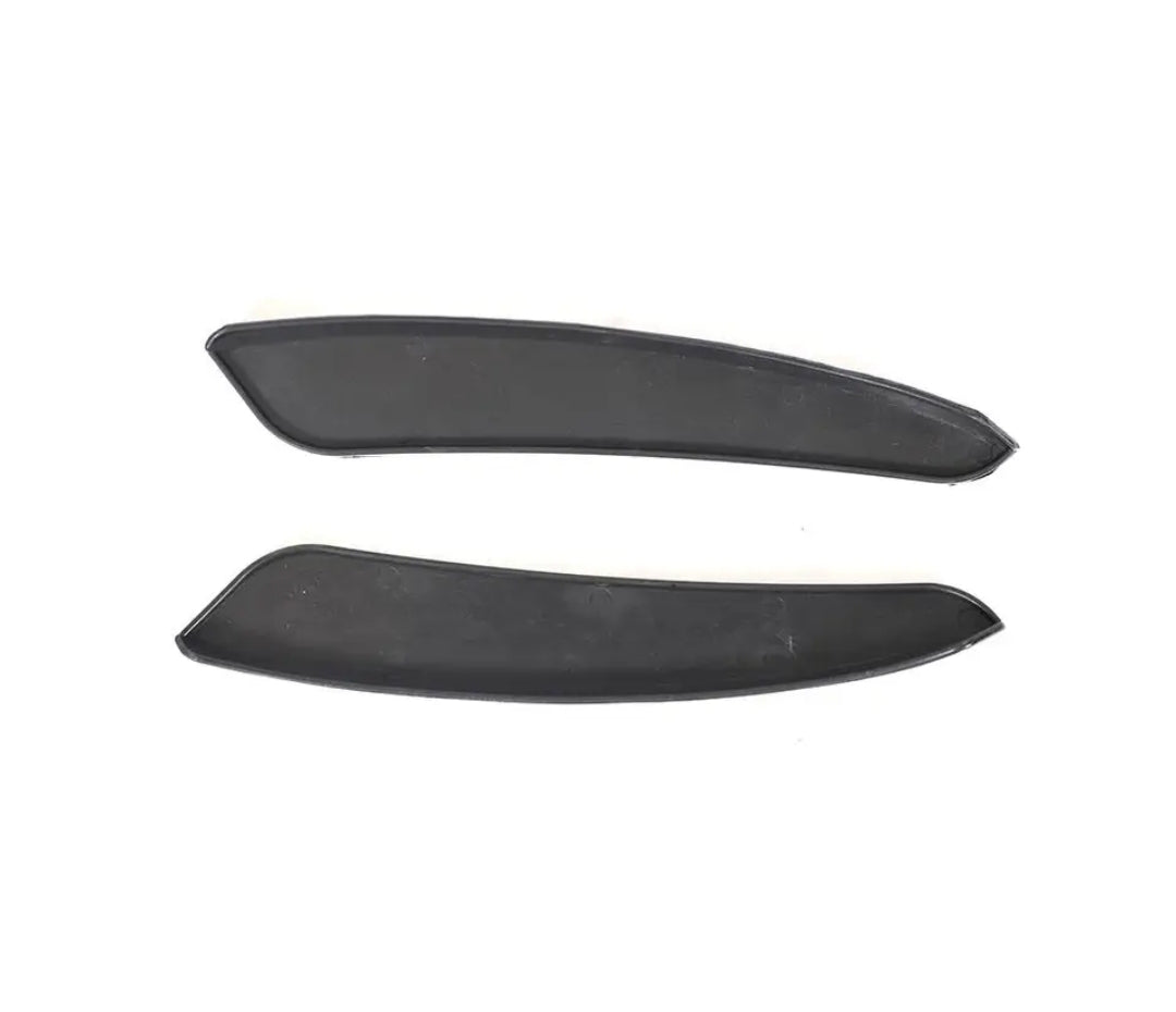 Carbon Fiber Car Front Bumper Lip Vents Canards passend für Mercedes-Benz A Class W177 A180 A200 A35 A45 AMG Sport