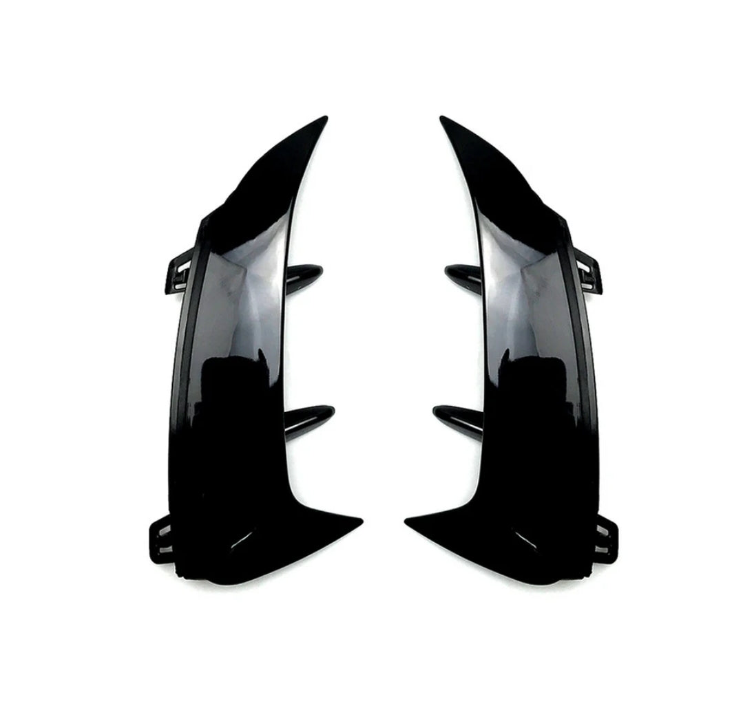 Carbon Fiber Car Rear Bumper Canards passend für Mercedes-Benz Class A W177 A180 A200 A250 Sport