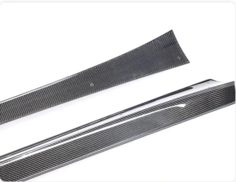 Carbon Fiber Car Side Skirts passend für Mercedes-Benz X290 AMG GT 53 GT 43 4-Door