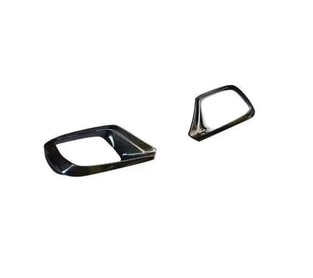 Carbon Fiber Car Front Bumper Fog Lamp Cover passend für Mercedes-Benz S Class W222 S63 AMG