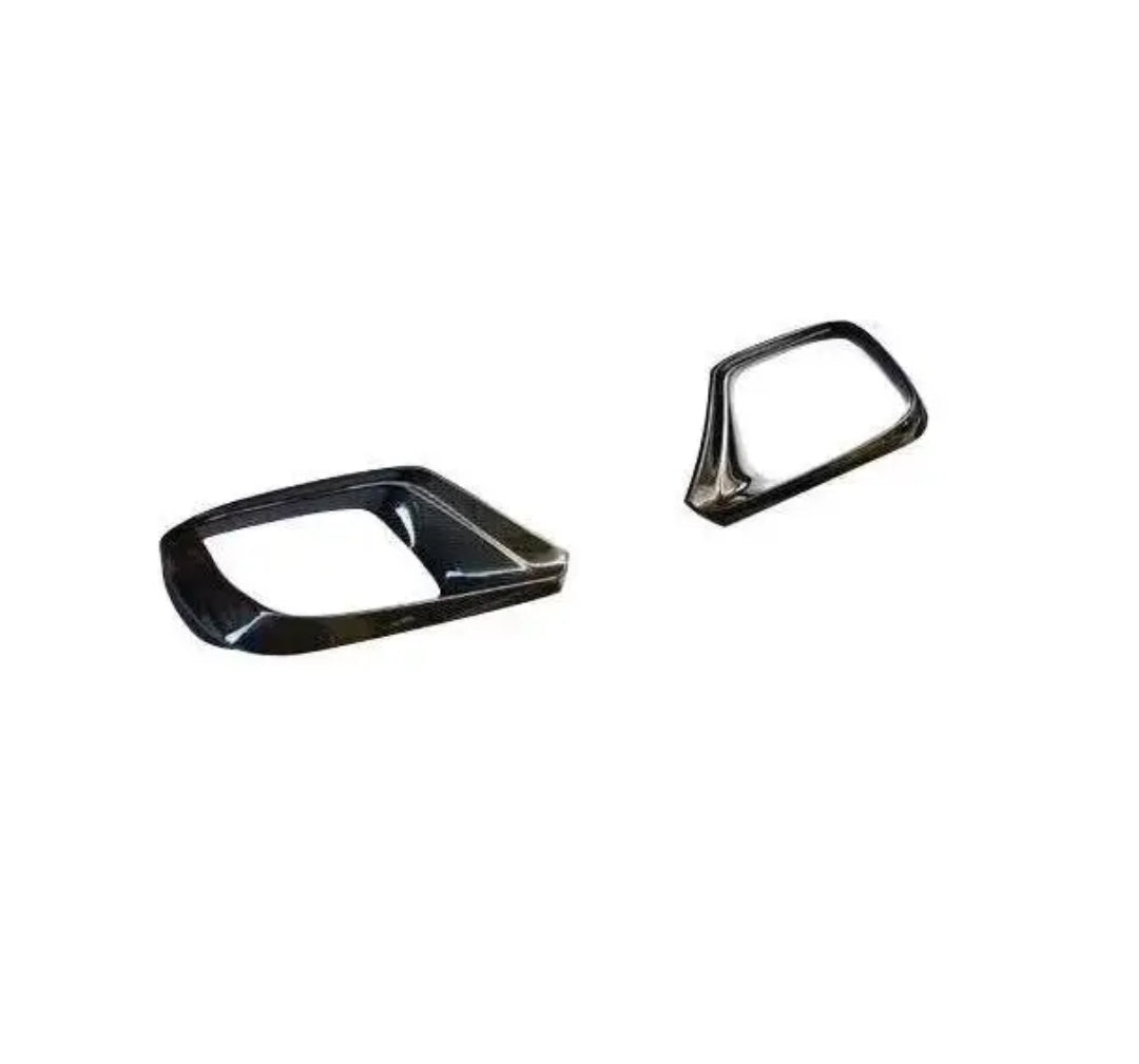 Carbon Fiber Car Front Bumper Fog Lamp Cover passend für Mercedes-Benz S Class W222 S63 AMG