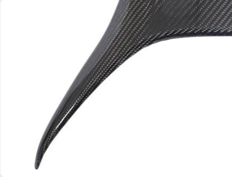 Carbon Fiber Car Seat Back Cover Trims passend für Mercedes-Benz W176 A45 CLA45 GLA45