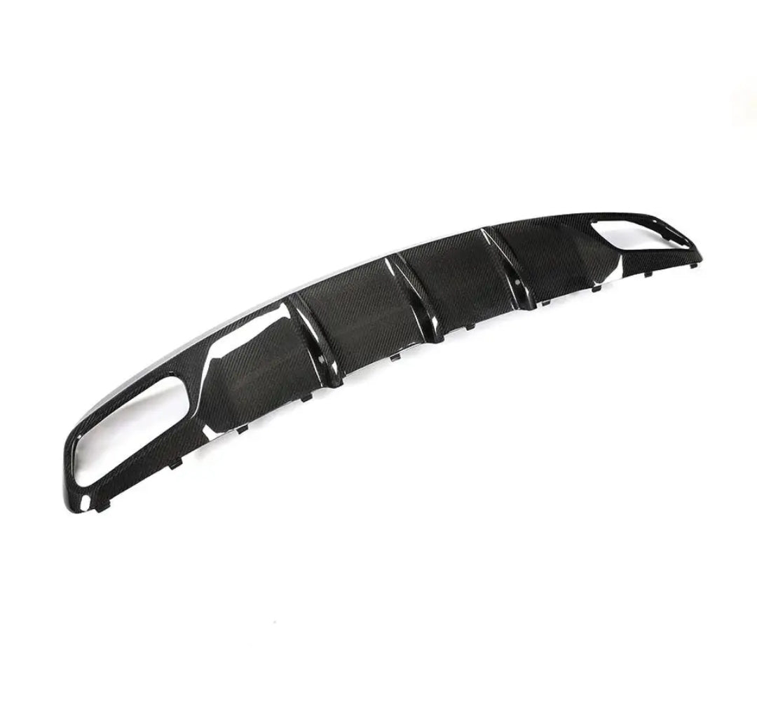 Carbon Fiber Car Rear Bumper Diffuser passend für Mercedes-Benz GLA Class GLA45 AMG