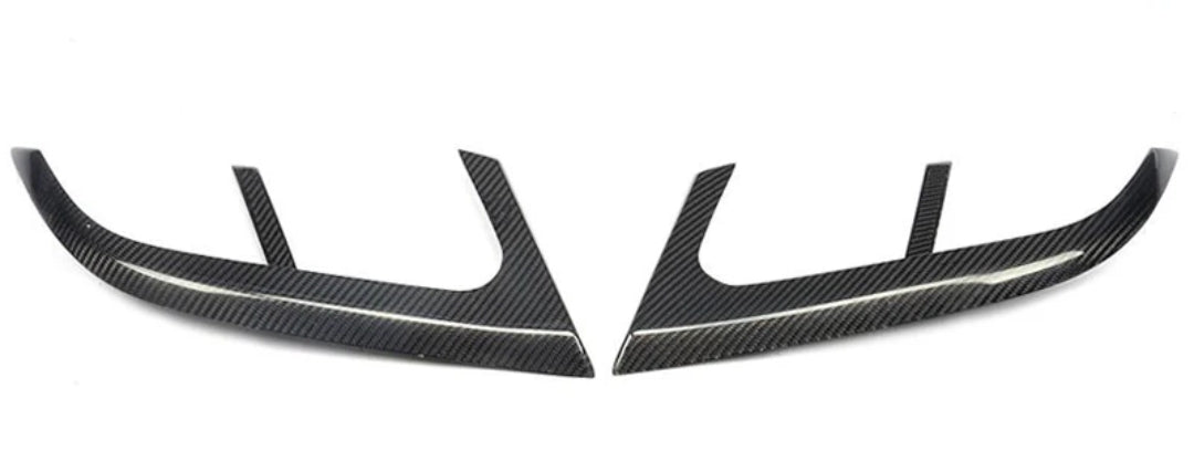 Carbon Fiber Car Rear Bumper Canards passend für Mercedes-Benz CLA Class W117 C117 CLA250 260 CLA45 AMG
