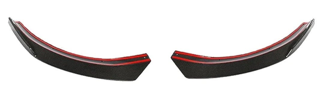 Carbon Fiber Car Splitters Winglets passend für Mercedes-Benz GLA Class Sport GLA45 AMG
