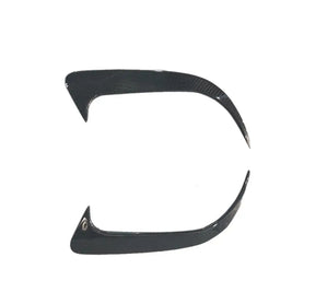 Carbon Fiber Car Rear Bumper Splitter Canards passend für Mercedes-Benz C117 CLA250 260 CLA45 AMG