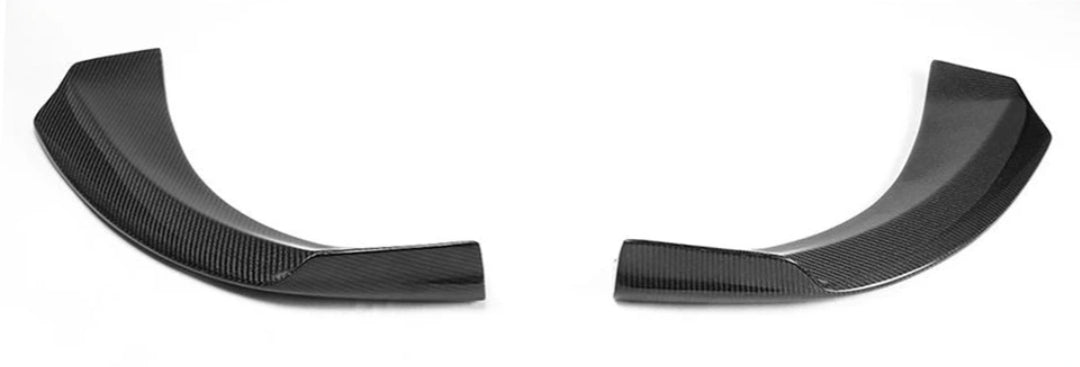 Carbon Fiber Car Front Bumper Lip Splitters passend für Mercedes-Benz W117 CLA250 CLA260 Sedan
