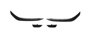 Carbon Fiber Car Front Bumper Splitters passend für Mercedes-Benz W118 C118 CLA45 CLA250