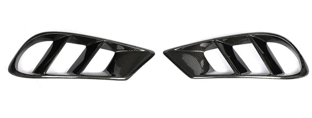 Carbon Fiber Car Front Bumper Air Vent Cover passend für Mercedes-Benz W218 CLS Class CLS400 Sport
