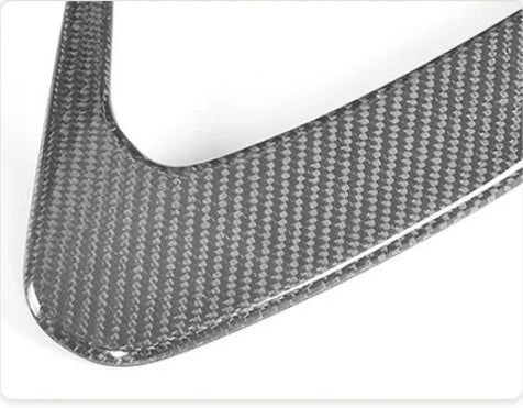 Carbon Fiber Car Rear Bumper Side Vent Canards passend für Mercedes-Benz W218 CLS Class Sedan 4-Door
