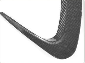 Carbon Fiber Car Rear Bumper Side Vent Canards passend für Mercedes-Benz W218 CLS Class Sedan 4-Door