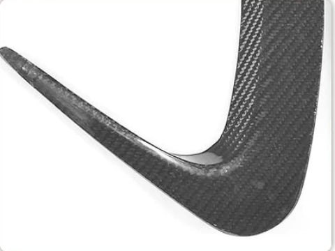 Carbon Fiber Car Rear Bumper Side Vent Canards passend für Mercedes-Benz W218 CLS Class Sedan 4-Door