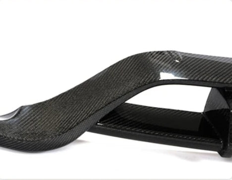 Carbon Fiber Car Front Bumper Lip Spoiler passend für Mercedes-Benz E Class W213 E63 AMG 4-Door
