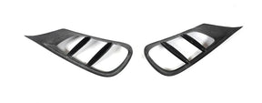Carbon Fiber Car Fog Lamp Grill Air Vent Cover passend für Mercedes-Benz W212 4Matic Sport 4-Door